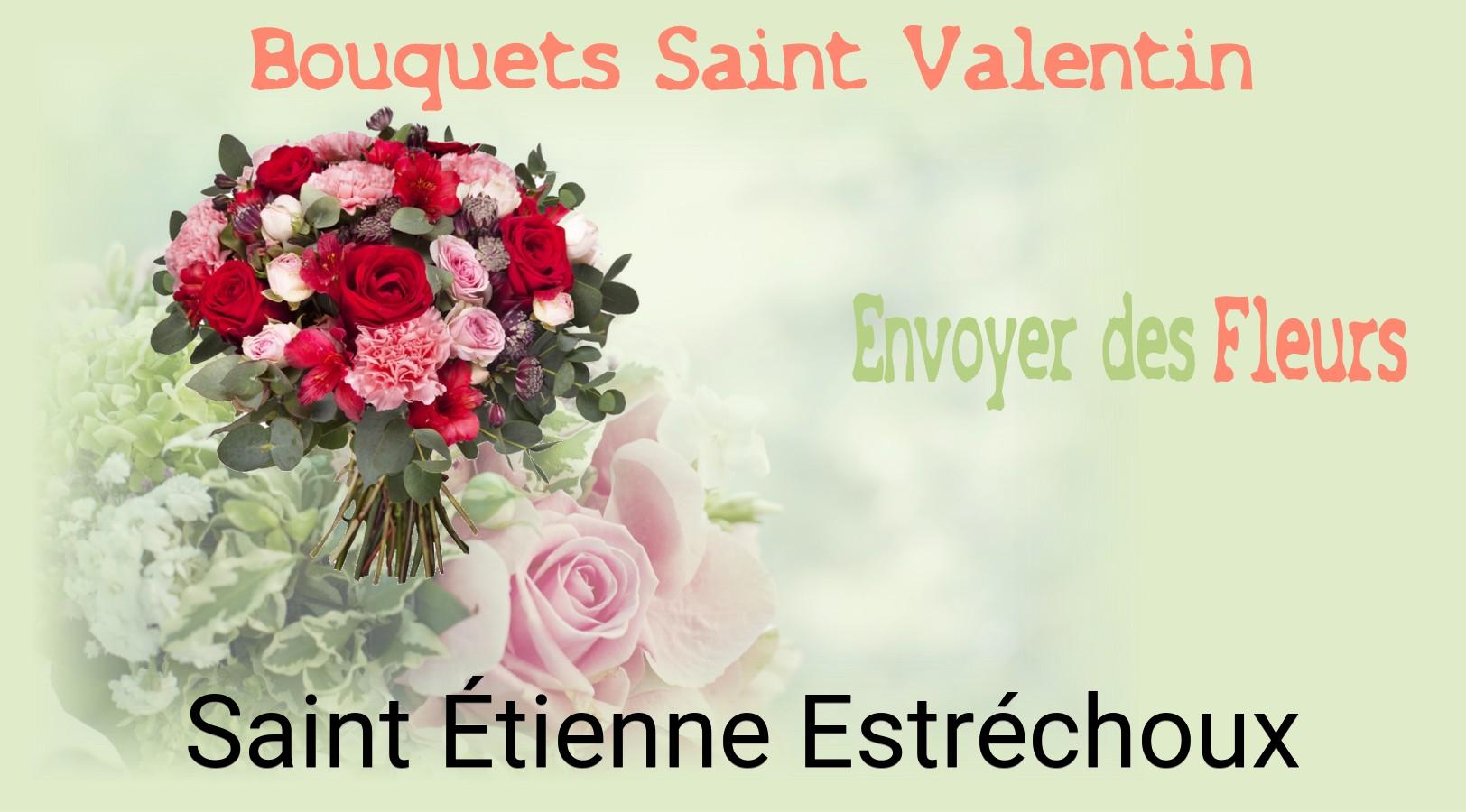 Roses de Saint-Valentin livrées à Saint-Étienne-Estréchoux